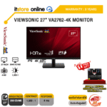 VIEWSONIC 27” VA2762-4K MONITOR /IPS 4K/60Hz/ประกัน 3 Years/BY ITSTORE-ONLINE