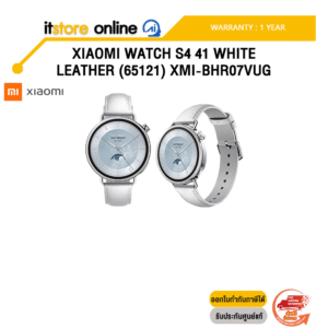 XIAOMI WATCH S4 41 WHITE LEATHER (65121) XMI-BHR07VUGL /ประกัน 1 Year/BY ITSTORE-ONLINE