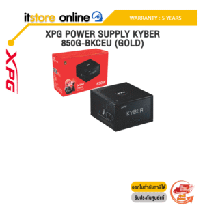 XPG POWER SUPPLY KYBER 850G-BKCEU (GOLD) /ประกัน 5 Years/BY ITSTORE-ONLINE