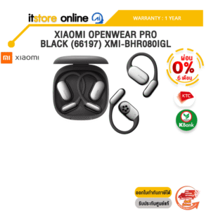 [ผ่อน 0% 6 ด.]XIAOMI OPENWEAR PRO BLACK (66197) XMI-BHR080IGL /ประกัน 1 Year/BY ITSTORE-ONLINE