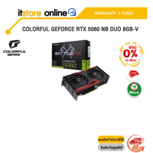 [ผ่อน 0% 10 ด.]COLORFUL GEFORCE RTX 5060 NB DUO 8GB-V /ประกัน 3 Years/BY ITSTORE-ONLINE
