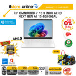 [ผ่อน 0% 10 ด.]HP OMNIBOOK 7 13.3 INCH AERO NEXT GEN AI 13-BG1096AU /Ryzen AI 7 350/ประกัน 3 Years Onsite/BY ITSTORE-ONLINE