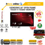 [ผ่อน 0% 10 ด.]VIEWSONIC 32” OPEN FRAME TOUCH V-TD3207 MONITOR (VA FHD 60Hz)/ประกัน 3 Years/BY ITSTORE-ONLINE