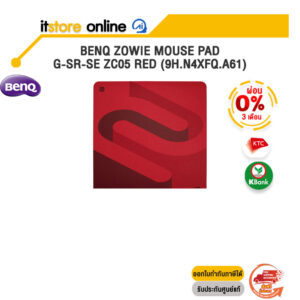 [ผ่อน 0% 3 เดือน]BENQ ZOWIE MOUSE PAD G-SR-SE ZC05 RED (9H.N4XFQ.A61)/BY ITSTORE-ONLINE