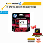 HP 678 Tri-color Ink Cartridge(CZ108AA)/BY ITSTORE ONLINE
