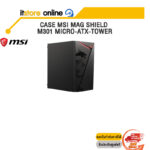CASE MSI MAG SHIELD M301 MICRO-ATX-TOWER /ประกัน 2 Years /BY ITSTORE-ONLINE