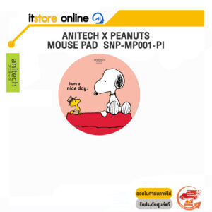 ANITECH x PEANUTS MOUSE PAD  SNP-MP001-PI/BY ITSTORE-ONLINE