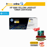 HP 508A Yellow LaserJet Toner Cartridge/BY ITSTORE ONLINE
