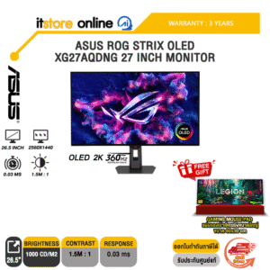 ASUS ROG STRIX OLED XG27AQDNG 27 INCH MONITOR /ประกัน 3 Years/BY ITSTORE-ONLINE