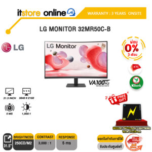 [ผ่อน 0% 6 ด.]LG MONITOR  32MR50C-B (VA/100HZ)/ประกัน 3 YEARS+ONSITE/BY ITSTORE-ONLINE