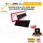 HYPERX K/B ALLOY CORE RGB (US LAYOUT) (4P4F5AA#ABA)/ประกัน2 Years/BY ITSTORE-ONLINE