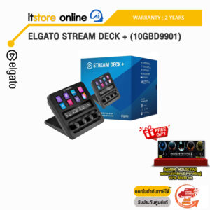 ELGATO STREAM DECK + (10GBD9901)/ประกัน 2 YEARS/BY ITSTORE ONLINE