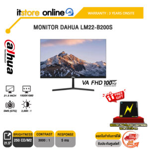 MONITOR  DAHUA LM22-B200S/(VA/100HZ)ประกัน 3 YEARS+ONSITE/BY ITSTORE-ONLINE