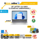 [ผ่อน 0% 10 เดือน]HP LAPTOP 15.6 INCH 15-fc0551AU (C8BX4PA#AKL) /Ryzen 3 5425/ประกัน 2 Years Onsite/BY ITSTORE-ONLINE