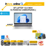 HP LAPTOP 15.6 INCH 15-fc0551AU (C8BX4PA#AKL) /Ryzen 3 5425/ประกัน 2 Years Onsite/BY ITSTORE-ONLINE