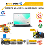 [ผ่อน 0% 10 เดือน]GIGABYTE NB AERO X16 1VH93THC94AH (GREY) /Ryzen Al 7 350/ประกัน 2 Years/BY ITSTORE-ONLINE