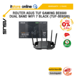 [ผ่อน 0% 6 เดือน]ROUTER ASUS TUF GAMING BE6500 DUAL BAND WIFI 7 BLACK (TUF-BE6500) /ประกัน 3 Years/BY ITSTORE-ONLINE
