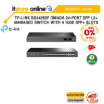 [ผ่อน 0% 10 เดือน]TP-LINK SG3428XF OMADA 24-PORT SFP L2+ MANAGED SWITCH WITH 4 10GE SFP+ SLOTS /ประกัน Lifetime/BY ITSTORE-ONLINE