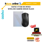 RAPOO VT7DM BK WIRED/WIRELESS GAMING MOUSE BLACK /ประกัน 2 Years/BY ITSTORE-ONLINE