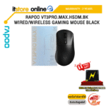 RAPOO VT3PRO.MAX.HSDM.BK WIRED/WIRELESS GAMING MOUSE BLACK /ประกัน 2 Years/BY ITSTORE-ONLINE