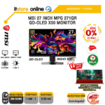 [ผ่อน 0% 10 เดือน]MSI 27 INCH MPG 271QR QD-OLED X50 MONITOR (QD-OLED WQHD 500Hz)/ประกัน 3 Years/BY ITSTORE-ONLINE