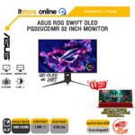 ASUS ROG SWIFT OLED PG32UCDMR 32 INCH MONITOR (QD-OLED 4K 240Hz)/ประกัน 3 Years/BY ITSTORE-ONLINE