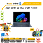 ACER SWIFT GO 14 AI SFG14-75-5880 /Ultra 5 228V/ประกัน 3 Years Onsite/BY ITSTORE-ONLINE