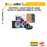 DEEPCOOL LIQUID COOLER LQ240 BLACK R-LQ240-BKLSMW-G-1(5YRS) /ประกัน 5 Years/BY ITSTORE-ONLINE