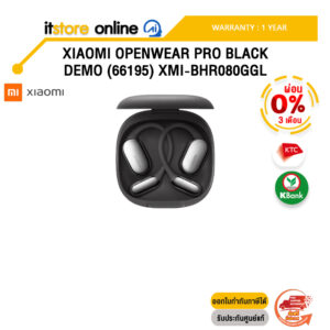 [ผ่อน 0% 6 เดือน]XIAOMI OPENWEAR PRO BLACK DEMO (66195) XMI-BHR080GGL /ประกัน 1 Year/BY ITSTORE-ONLINE