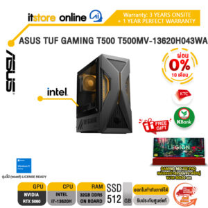 [ผ่อน 0% 10 เดือน]ASUS TUF GAMING T500 T500MV-13620H043WA /i7-13620H/ประกัน 3 Years Onsite +1 Year Perfect Warranty/BY ITSTORE-ONLINE