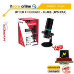 HYPER X DUOCAST BLACK USB MICROPHONE (4P5E2AA)/ประกัน2 Years Carry-in Regional