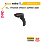 DELI HANDHELD BARCODE SCANNER S201 /ประกัน 1 Year/BY ITSTORE-ONLINE