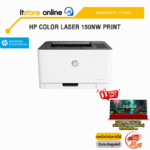 HP COLOR LASER 150NW PRINT/WARRANTY1Y/BY NOTEBOOK STORE