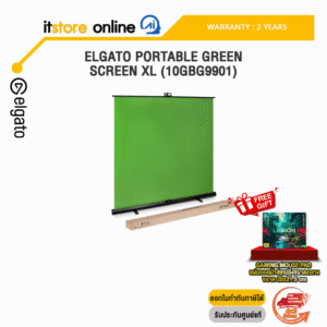 ELGATO PORTABLE GREEN SCREEN XL (10GBG9901)/ประกัน 2 YEARS/BY ITSTORE ONLINE