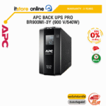 [ผ่อน0%10ด.]APC BACK UPS PRO BR900MI-3Y (900 V/540W)/ประกัน 3 Y Onsite/BY ITSTORE ONLINE