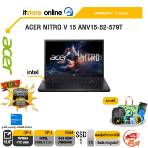 ACER NITRO V 15 ANV15-52-579T /Core 5 210H/ประกัน 3 Years/BY ITSTORE-ONLINE