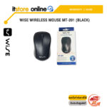 WISE WIRELESS MOUSE MT-201 (BLACK) /ประกัน 2 Years/BY ITSTORE-ONLINE