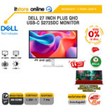 [ผ่อน 0% 10 เดือน]DELL 27 INCH PLUS QHD USB-C S2725DC MONITOR (IPS QHD 144Hz)/ประกัน 3 Years Onsite/BY ITSTORE-ONLINE