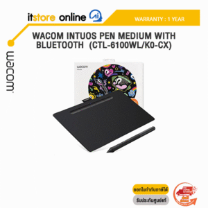 WACOM INTUOS PEN MEDIUM WITH BLUETOOTH  (CTL-6100WL/K0-CX)/ประกัน 1 Years/BY ITSTORE ONLINE