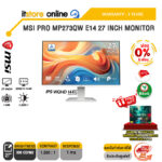 [ผ่อน 0% 6 เดือน] MSI PRO MP273QW E14 27 INCH MONITOR (IPS WQHD/144Hz) /ประกัน 3 Years/BY ITSTORE ONLINE