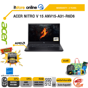 ACER NITRO V 15 ANV15-A31-R6D6 /R7-170/ประกัน 3 Years/BY ITSTORE-ONLINE