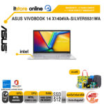 ASUS VIVOBOOK 14 X1404VA-SILVER5531WA /Core 5 120U/ประกัน 2 Years Onsite + 1 Year Perfect warranty/BY ITSTORE-ONLINE