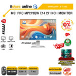 [ผ่อน 0% 6 เดือน] MSI PRO MP273QW E14 27 INCH MONITOR (IPS WQHD/144Hz) /ประกัน 3 Years/BY ITSTORE ONLINE