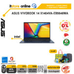 [ผ่อน 0% 10 เดือน]ASUS VIVOBOOK 14 X1404VA-EB5648WA /Core 5 Processor 120U/ประกัน 2 Years Onsite+1 Year Perfect warranty/BY ITSTORE-ONLINE