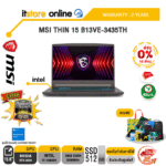 [ผ่อน 0% 10 เดือน]MSI THIN 15 B13VE-3435TH /i7-13620H/ประกัน 2 Years/BY ITSTORE-ONLINE