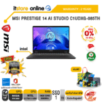 [ผ่อน 0% 10 เดือน]MSI PRESTIGE 14 AI STUDIO C1UDXG-085TH /Ultra 5 125H/ประกัน 2 Years/BY ITSTORE-ONLINE