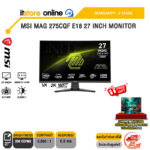 MSI MAG 275CQF E18 27 INCH MONITOR (VA 2K 180Hz)/ประกัน 3 Years/BY ITSTORE-ONLINE
