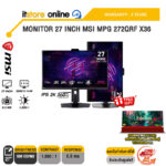 MONITOR 27 INCH MSI MPG 272QRF X36 (IPS 2K 360Hz)/ประกัน 3 Years/BY ITSTORE-ONLINE
