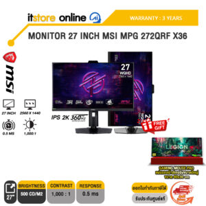 MONITOR 27 INCH MSI MPG 272QRF X36 (IPS 2K 360Hz)/ประกัน 3 Years/BY ITSTORE-ONLINE