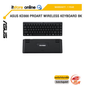 ASUS KD300 PROART WIRELESS KEYBOARD BK /ประกัน 1 Year/BY ITSTORE-ONLINE